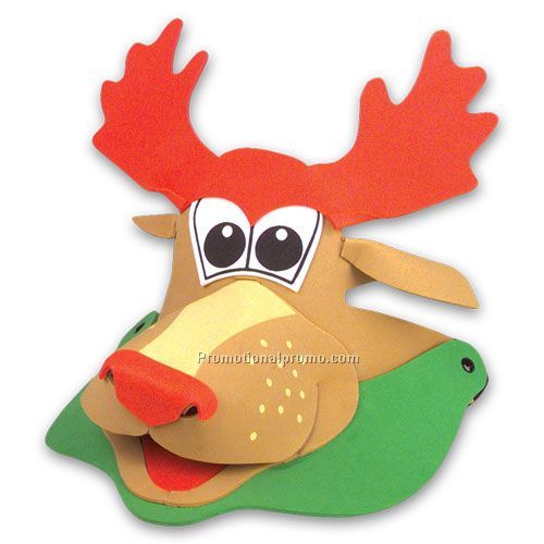 Reindeer Foam Visor