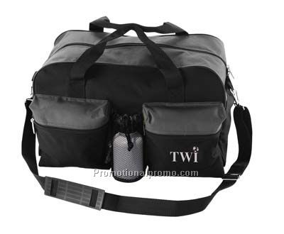 Retro Sling Bag - Grey/Printed