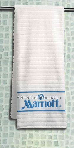 Ribbed Spa Towel w/ Border