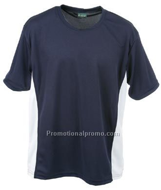 Round Neck 2 tone Short Sleeve T-Shirt