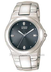 SPORT - Men's Eco-Drive Bracelet Grey Dial - Silver Tone