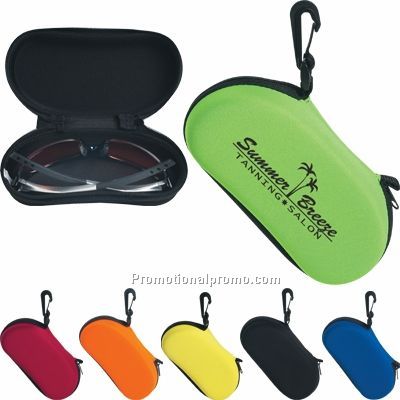 SUNGLASS CASE WITH CLIP