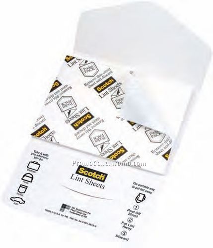 Scotch 44576Lint Sheets Pocket Pack - 1 Colour