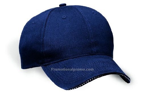 Semi-Low Fit, Premium Cotton Twill, Motion-Elipse Sandwich Peak