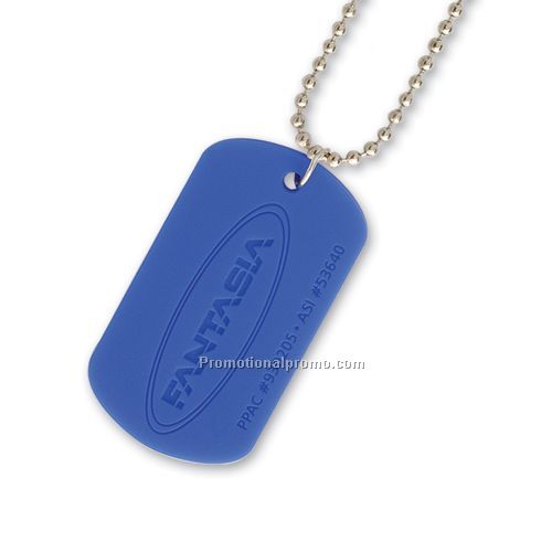 Silicone Yo Tags Debossed