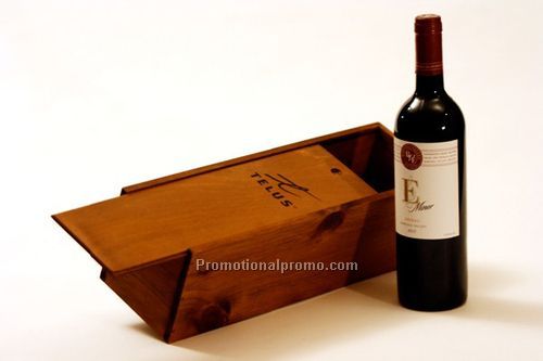 Slider-Top Wine Box 1 Bottle