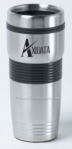 Stainless Steel Tumbler with Rubber Waist 16oz