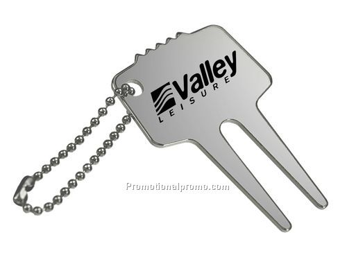 Steel Divot Tool with Chain