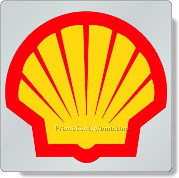 Stock Shape Dull Silver Foil Paper Roll Labels - Square with round corners