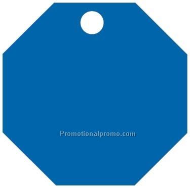 Stock Shape Tags - Octagon 1 1/16