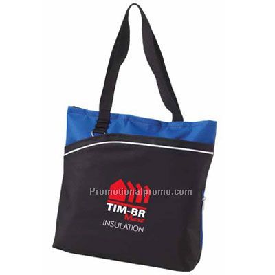 Streamline Tote - Blue/Printed