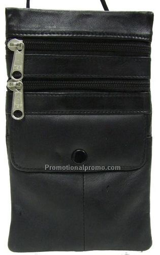 SuperPouch / Double Zipper / 5x8 inches / Napa / Black