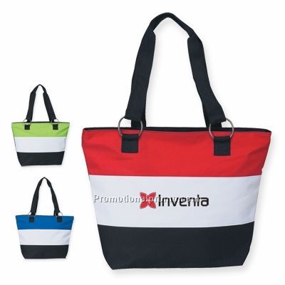 TRI-COLOR TOTE BAG