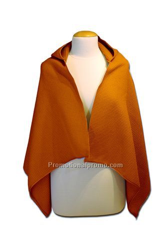 The Waffle Beach Towel with Hood