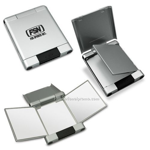Tri-fold mirror