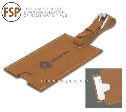 Tuscany Luggage Tag BROWN