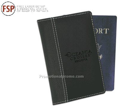 Tuscany Passport Case BLACK