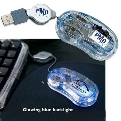 USB Clear Optical Mini Mouse