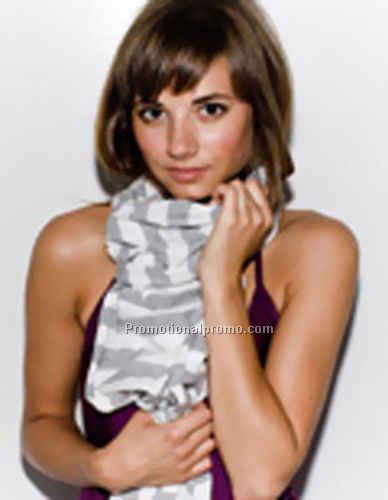 Unisex Stripe Fine Jersey Scarf