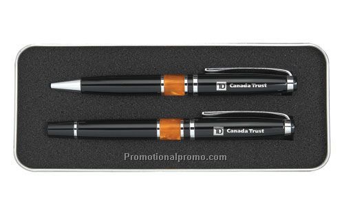 Valencia Ballpoint & Rollerball Set
