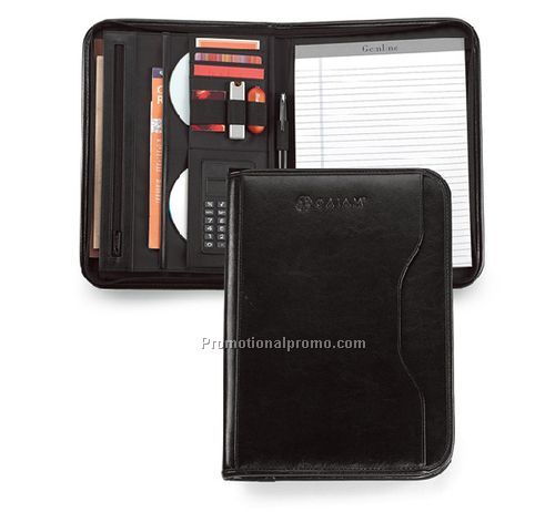 Vanguard Leather Calculator Padfolio
