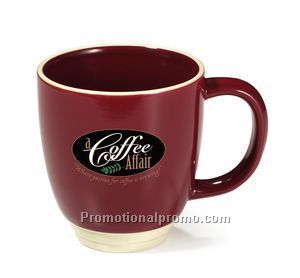 Victorian - 13 oz. Burgundy Ceramic Mug