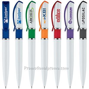 White Accordion Ballpoint