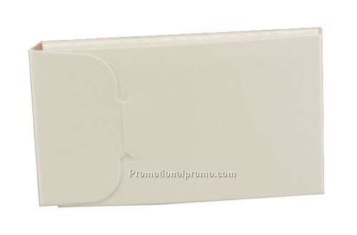 White Matchbook Style Carton
