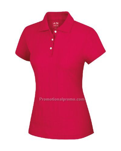 Women37491 Climacool Plaid Texture Polo - Hot