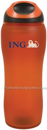 maui satin gel tumbler - 14 oz - apricot