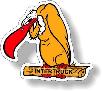 .002 Custom Shape White Gloss Polyester Decals