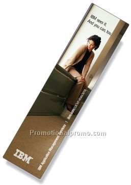 .015 White Vinyl Book Marks