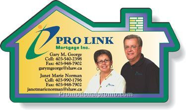 .020 Stock Shape Magnets / House