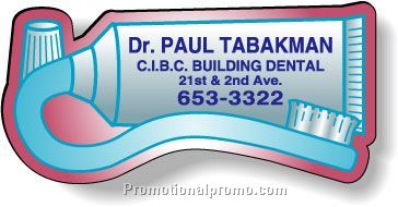 .025 Stock Shape Magnets / Toothpaste & Brush