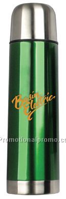 1/2 L Steel City Vacuum Insul.Hot Bev Carrier-Green