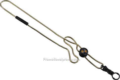 1/8" Metal Power Cord w/Snap-Buckle Release, O-ring Attachment, and Convenience Release