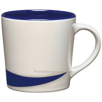 14 OZ. VOYAGER MUG-White/Red