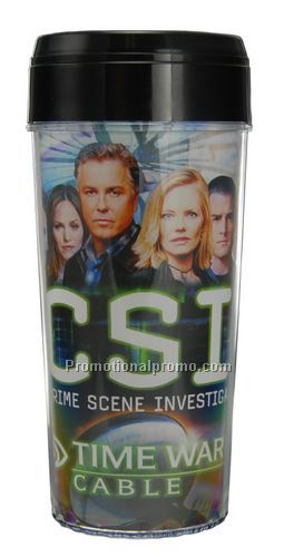 16 oz. Elite Inserts Tumbler - Slide 37230 Sipp Lid