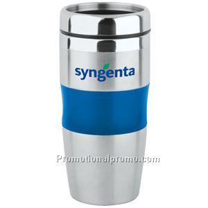 16 oz. Stainless/Acrylic Banded Tumbler