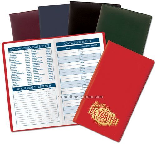 2010 Vinyl Monthly Planner