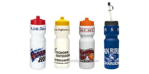 28 OZ SUPER VALUE BIKE BOTTLE WITH PUSH-PULL CAP
