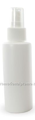 4oz White Cylinder Spray Bottle