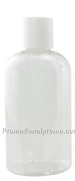 8oz Clear Boston Round Dispensing Bottle