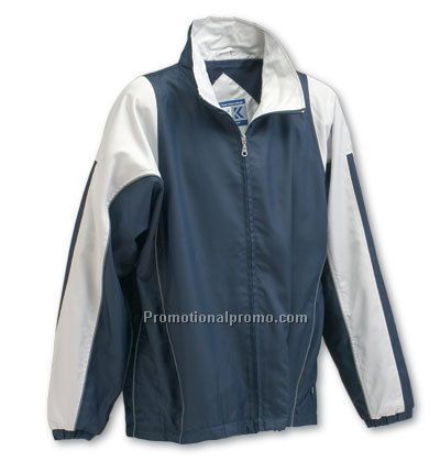 ADULT Unisex Diagonal Twill Warm-up Jacket