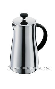 ARABICA Coffee maker, double wall, 8 cup, 1.0L, s/s