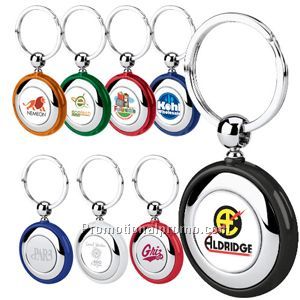 Acrylic Circle Color Key Tag