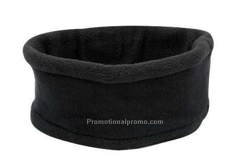 Acrylic Knit Head Band w/ Contrast Polar FleeceTrimming