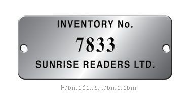 Aluminum Property Tags - 3