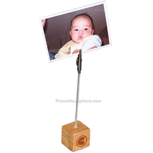 BAMBOO NOTE CLIP HOLDER