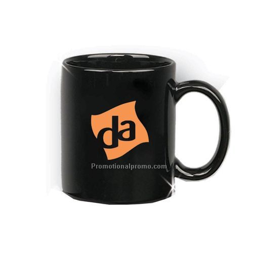Black mug C-Handle mug